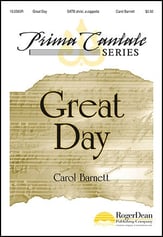 Great Day SATB choral sheet music cover